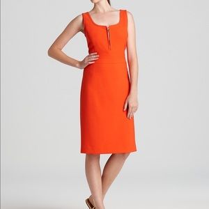 Tory Burch Orange Zachery Shift Dress